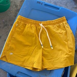 FABLETICS MUSTARD SHORTS